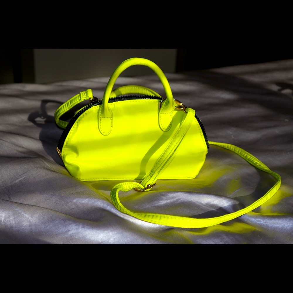 Neon Green Mini Purse